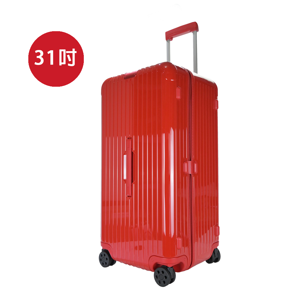 RIMOWA ESSENTIAL Trunk Plus 31吋大型運動旅行箱(鮮紅)